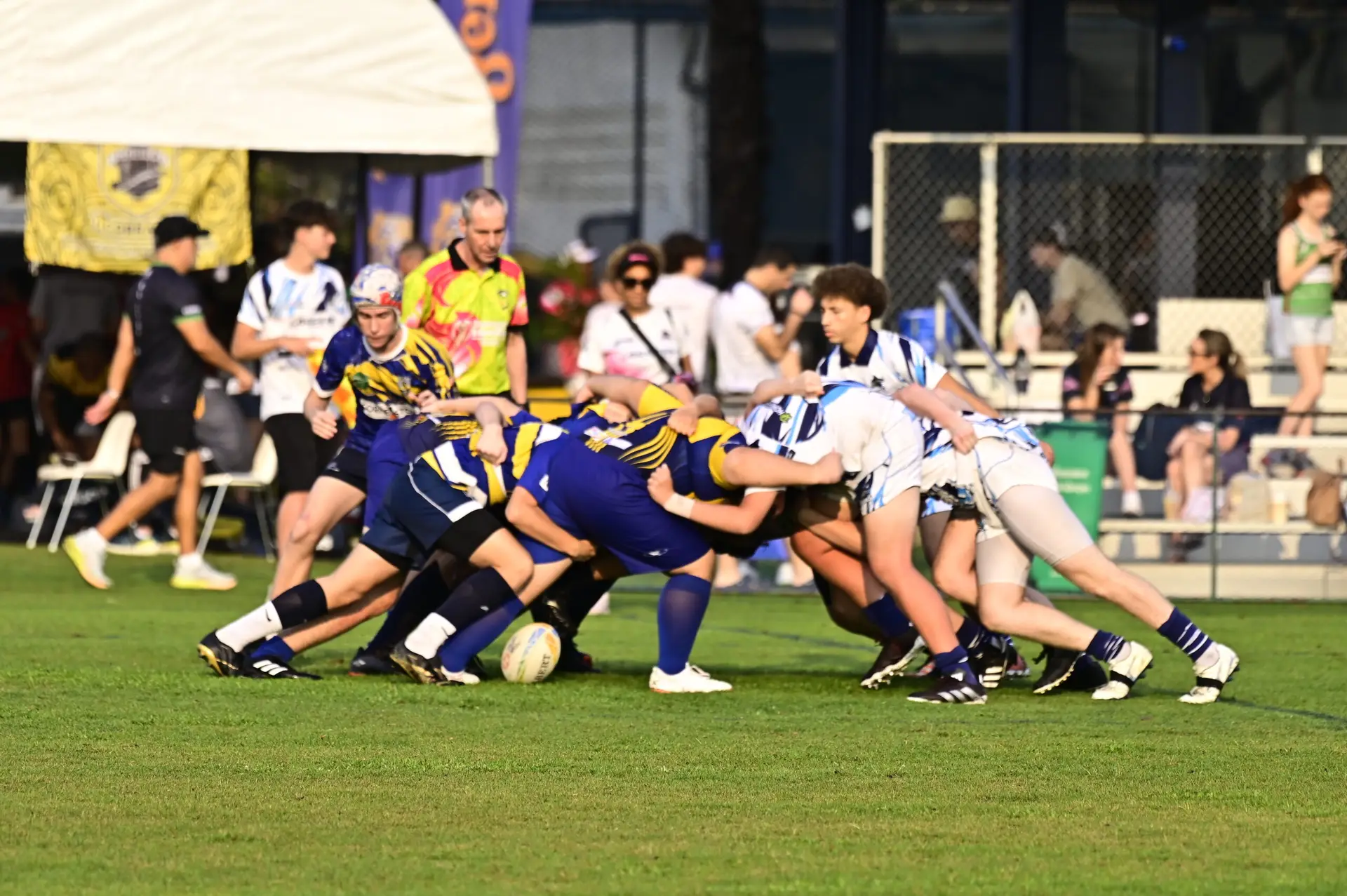 Bangkok Lions scrum
