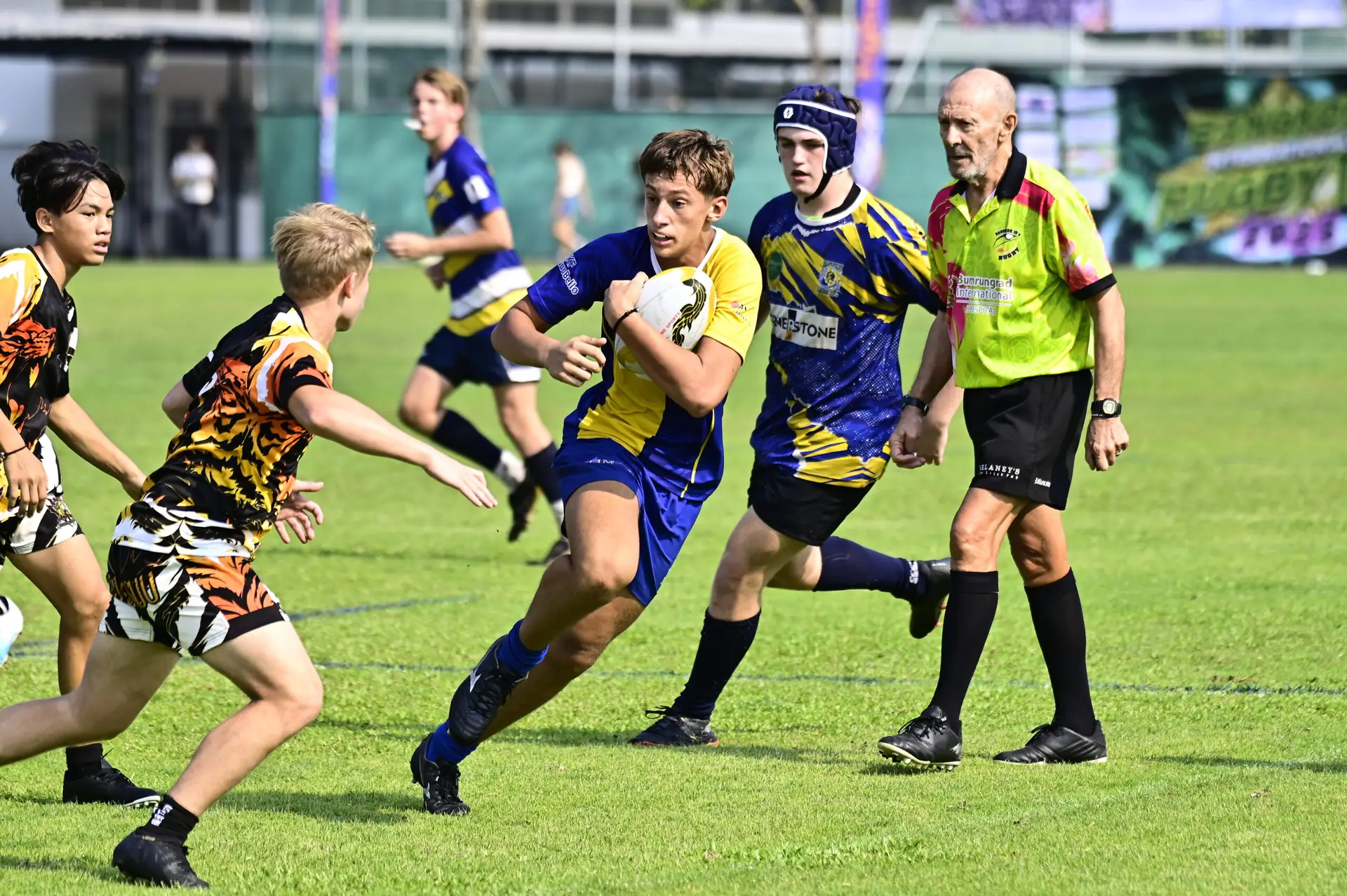 Bangkok Lions player in action